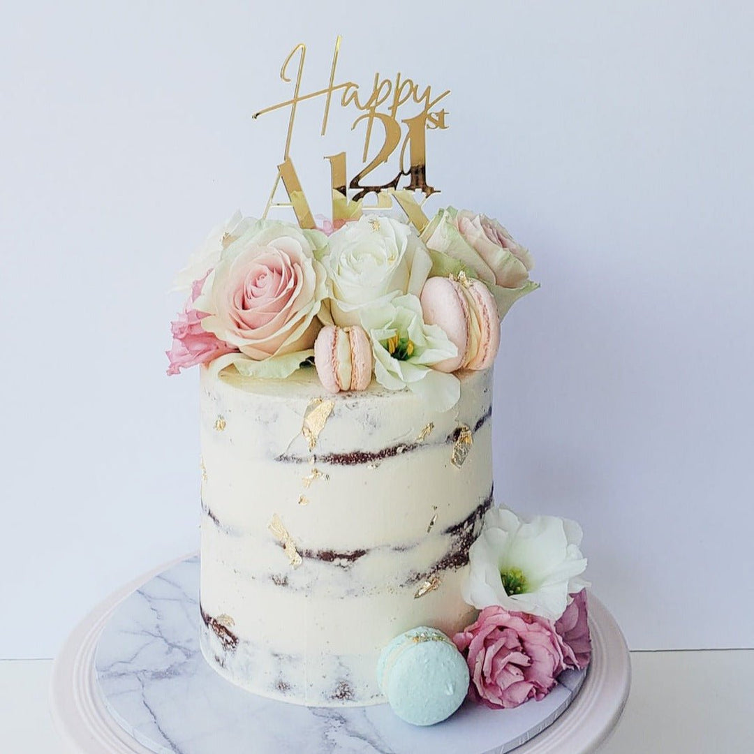 Custom Birthday Cake Topper – Cabe & Co